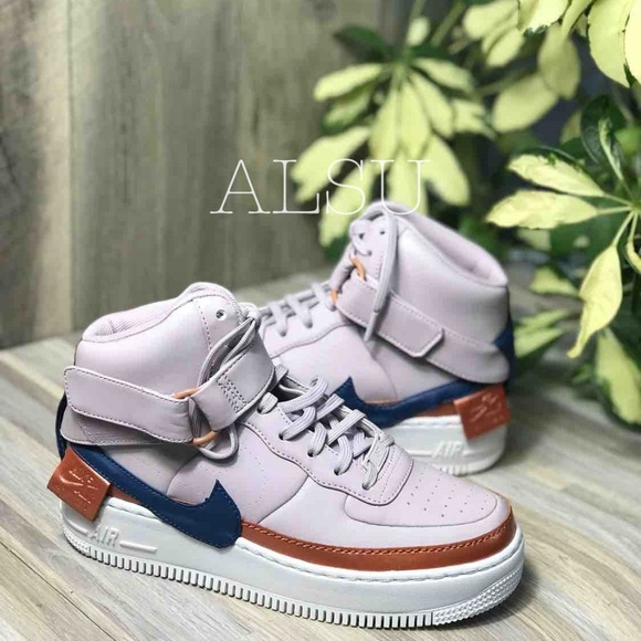 Nike AIr Force 1 Jester HI XX Violet ASH W AUTHENT - Picture 5 of 7